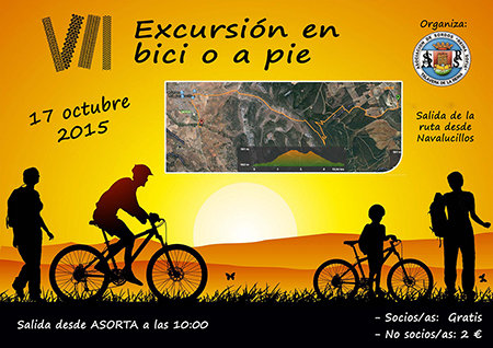 VII Excursión en bici o a pie